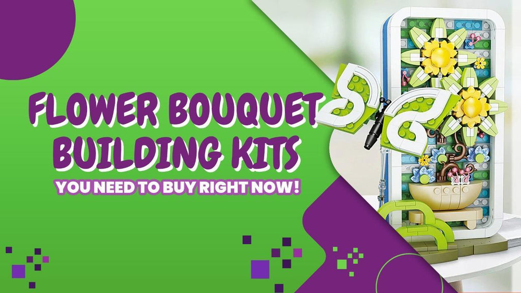 7 Flower Bouquet Building Toy Kits You Need to Buy Right Now from Gili Toys