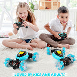 RC Cars Gesture Sensing Stunt Car - Best Gifts for Boys 6-12 Year Old 360° Rotating 4WD Remote Control Car Transform 2.4Ghz Hand Controlled Car Birthday Presents for Kids Age 7 8 9 10 11 yr