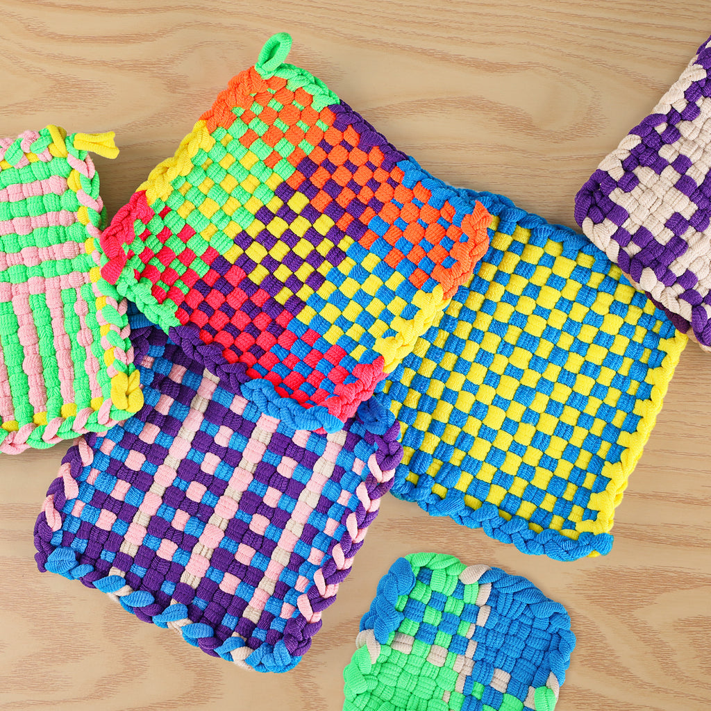 Weaving Loom for Kids - Arts and Crafts for Girls Ages 6-8-12 Potholder Loops Toys for Girls and Adults - Knitting Loom Set Pot Holder Weaving Kits and Birthday Gifts for 7 9 10 11 Years Old and UP