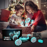 Gesture Sensing Stunt RC Car - 2.4GHz 4WD Remote Control Gesture Sensor Toy Cars - Double Sided Rotating Off Road Vehicle for Kids 7 8 9 10 11 12 Year Boys Birthday