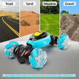 RC Cars Gesture Sensing Stunt Car - Best Gifts for Boys 6-12 Year Old 360° Rotating 4WD Remote Control Car Transform 2.4Ghz Hand Controlled Car Birthday Presents for Kids Age 7 8 9 10 11 yr