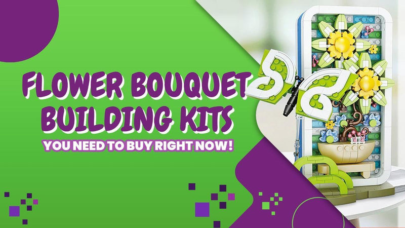 7 Flower Bouquet Building Toy Kits You Need to Buy Right Now from Gili Toys