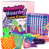 Weaving Loom for Kids - Arts and Crafts for Girls Ages 6-8-12 Potholder Loops Toys for Girls and Adults - Knitting Loom Set Pot Holder Weaving Kits and Birthday Gifts for 7 9 10 11 Years Old and UP