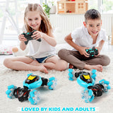 RC Cars Gesture Sensing Stunt Car - Best Gifts for Boys 6-12 Year Old 360° Rotating 4WD Remote Control Car Transform 2.4Ghz Hand Controlled Car Birthday Presents for Kids Age 7 8 9 10 11 yr