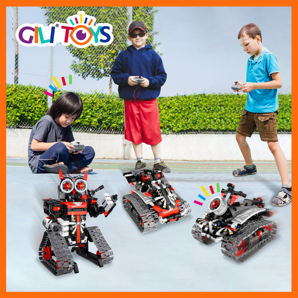 Remote Control Robot Building Kits for Kids 6-12- 3 in 1 STEM Projects  APP/RC Robotics for Kids Ages 8-12 and up, Christmas Birthday Gifts Toys  for Boys and Girls 