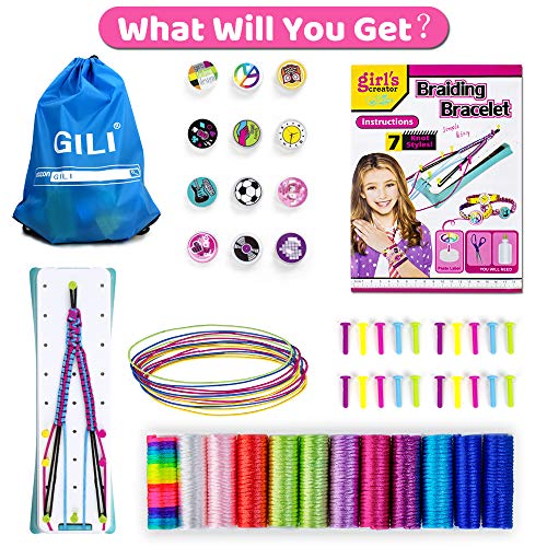 Jewelkeeper BFF Bracelet Activity Kit - DIY for Girls, 4 Looms, 22