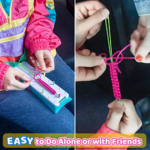 DIY Friendship Bracelet Making Kit Toys Arts & Crafts String Maker Tool for  Teen