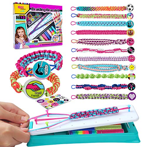 Jewelkeeper BFF Friendship Bracelet Activity Kit, DIY Bracelet Making Kit  for Girls, Makes 22 Bracelets, 4 Looms, and Beads - with Instructions