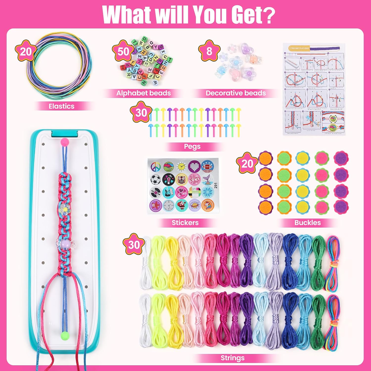 Friendship Bracelet Making Kit product image 6